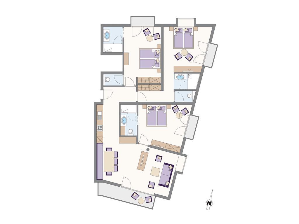 Tschuggmall Appartements Fiss Quarto foto